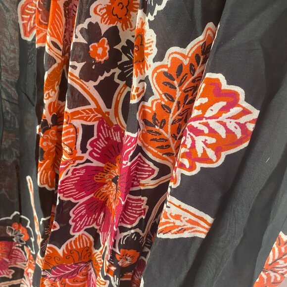 Anthropologie Marisol Printed Smocked Gauze Maxi Dress - Picture 3 of 6